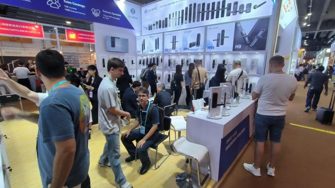 लिलीवाइज द्विआधारी पासवर्ड लॉक Tuyawifi Huellas Dactilares इलेक्ट्रिक डिजिटल Cerradura Electronica इंटेलिजेंट स्मार्ट डोर लॉक 28