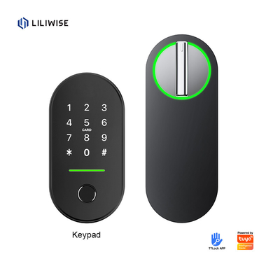लिलीवाइज गर्म बिक्री लॉक स्मार्ट होम इनडोर Tuya Ttlock सुरक्षा डिजिटल लॉक वाईफाई स्मार्ट लॉक के साथ Keyless