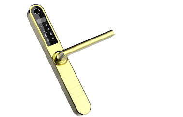 टिकाऊ एल्यूमीनियम दरवाजा लॉक फिंगर स्कैन बटन डिजिटल पैनल इलेक्ट्रॉनिक स्क्रीन ऑपरेशन